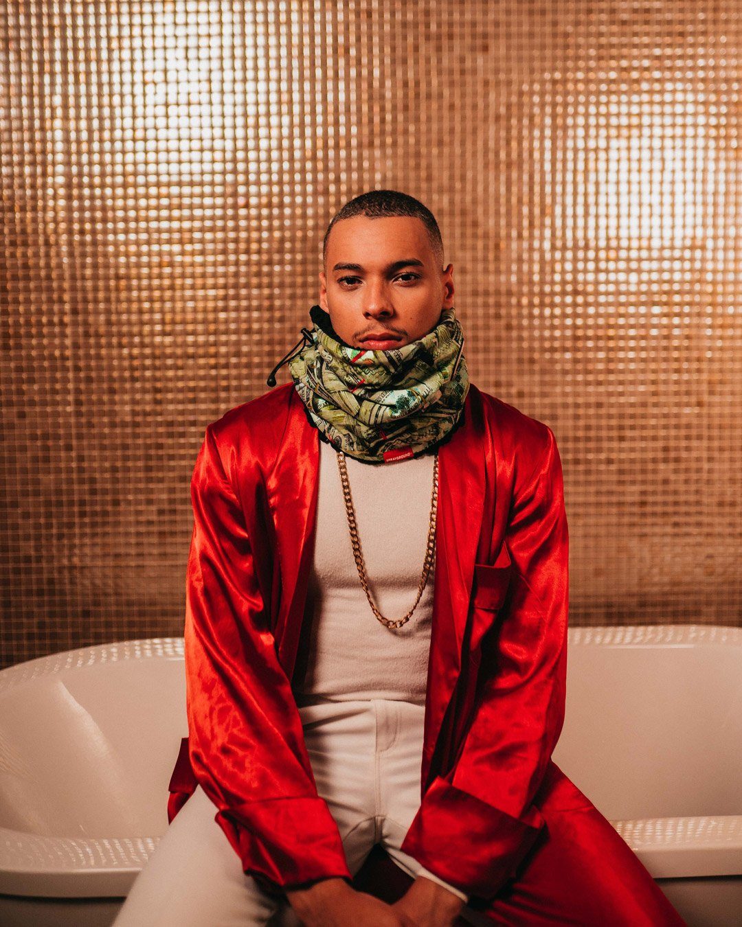 MAMA I MADE IT NECK WARMER